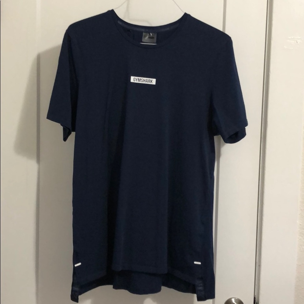 Gym Shark shirt sleeve